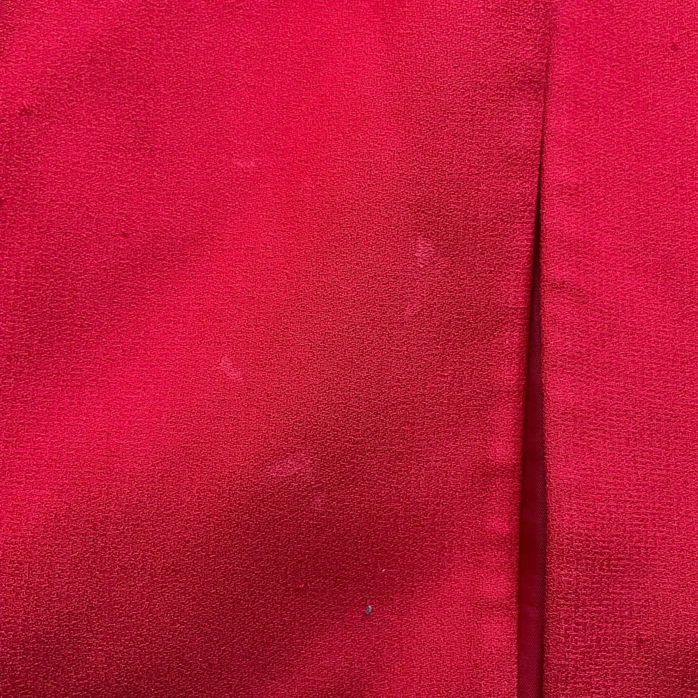 Vintage Christian Dior Red 3 Button Long Blazer Coat Women’s Sz 14
